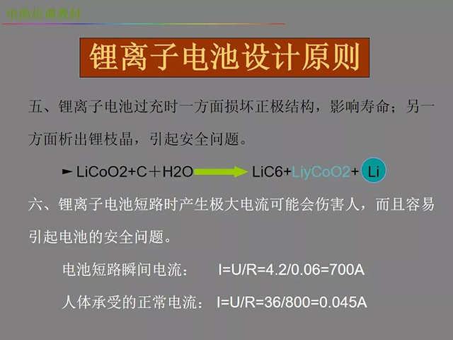 鋰電池廠家詳解：鋰電池生產(chǎn)工藝注意問題（圖）